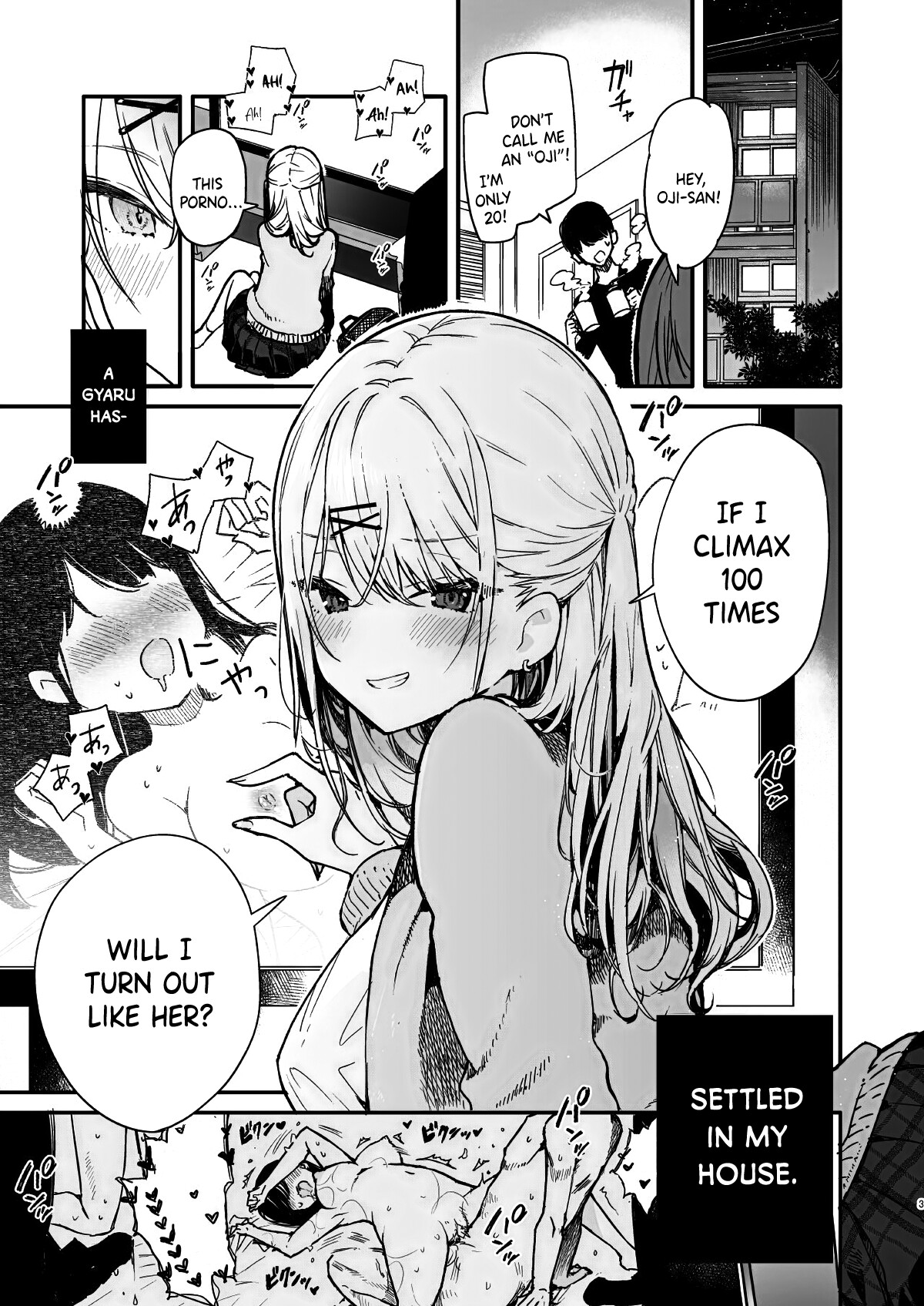 Hentai Manga Comic-Things got crazy when I tried to imitate an extreme adult video with my gal girlfriend.-Read-2